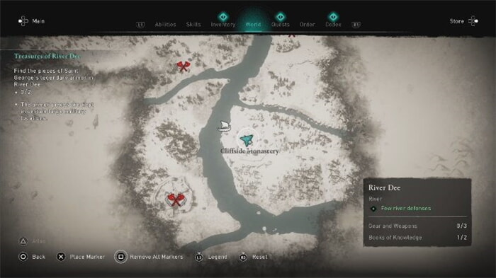 Camp: Cliffside Monastery - Assassins Creed Valhalla: Treasures of the Dee River - walkthrough - Solucja - Assassins Creed Valhalla Guide