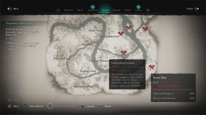 Camp: Hillview Outpost - Assassins Creed Valhalla: Treasures of the Dee River - walkthrough - Solucja - Assassins Creed Valhalla Guide