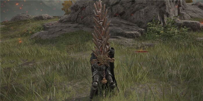 Player blocking with Grafted Greatsword Elden Ring