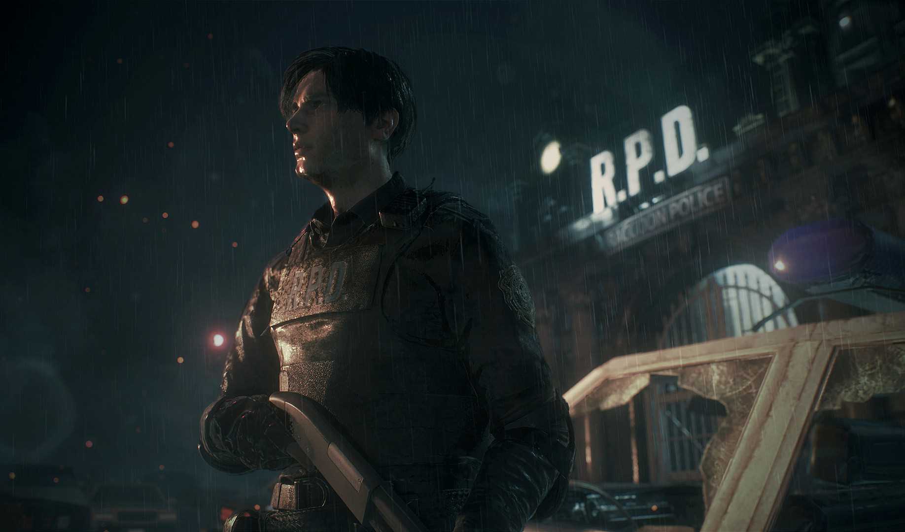Постановка головоломки в Resident Evil 2: кубик в складе статуей девы