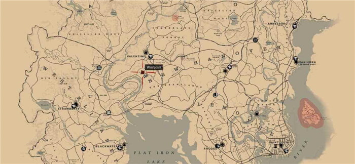 Карта Caliban’s Seat скрин 2