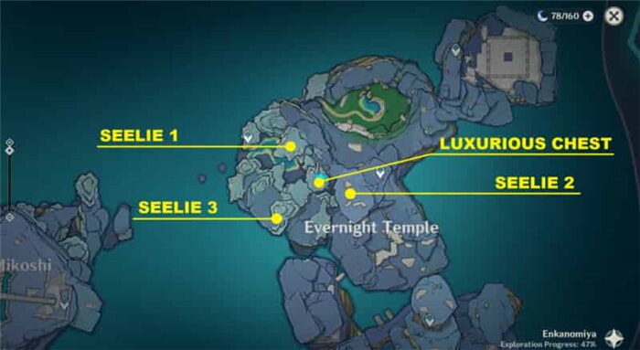 Вечный храм: все роскошные локации сундуков и головоломки | Genshin Impact 2.4